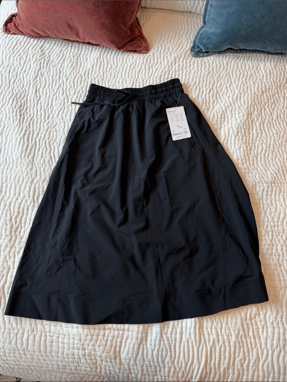 Black Athleta Arrival Skirt NWT